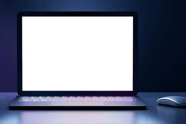 چرا صفحه لپ تاپ سفید می شود؟