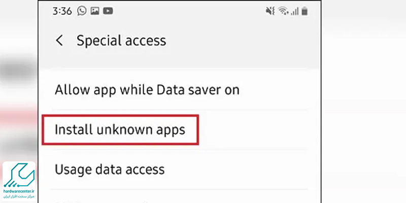 علت نصب نشدن برنامه در تبلت
