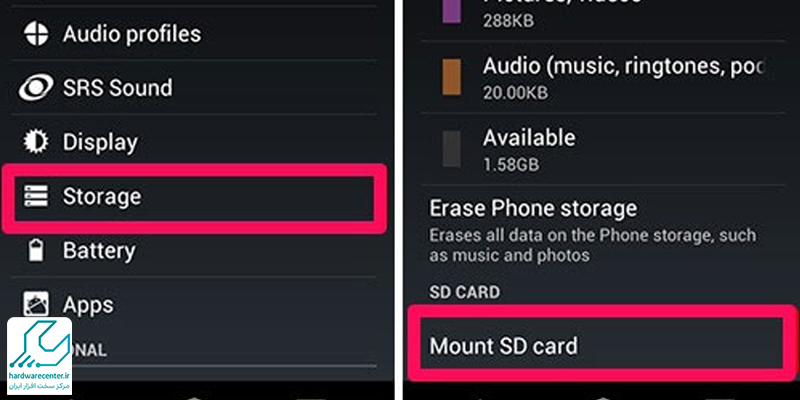 نصب نشدن برنامه در تبلت